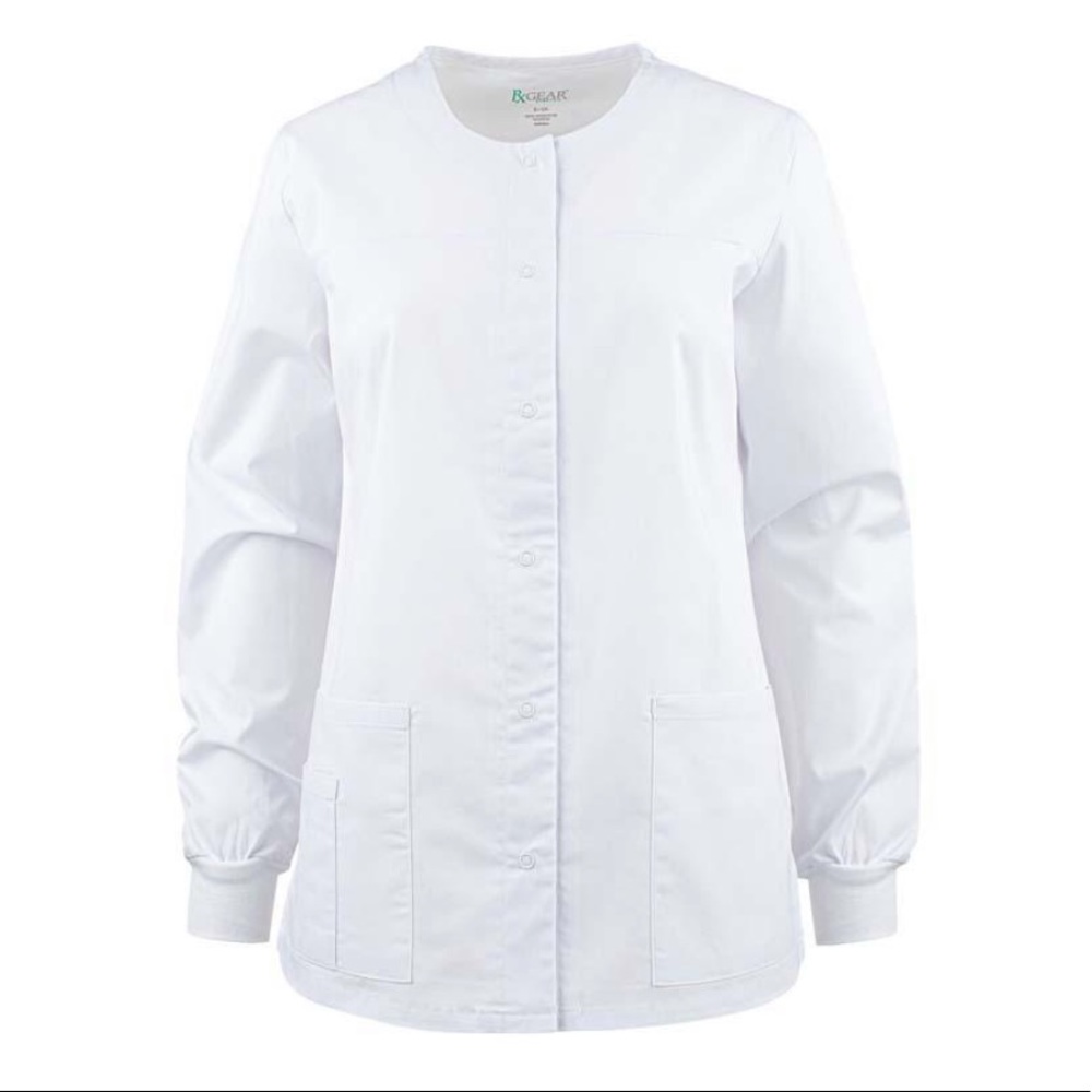 RX GEAR | Snap Front Warm-Up Scrub Jacket